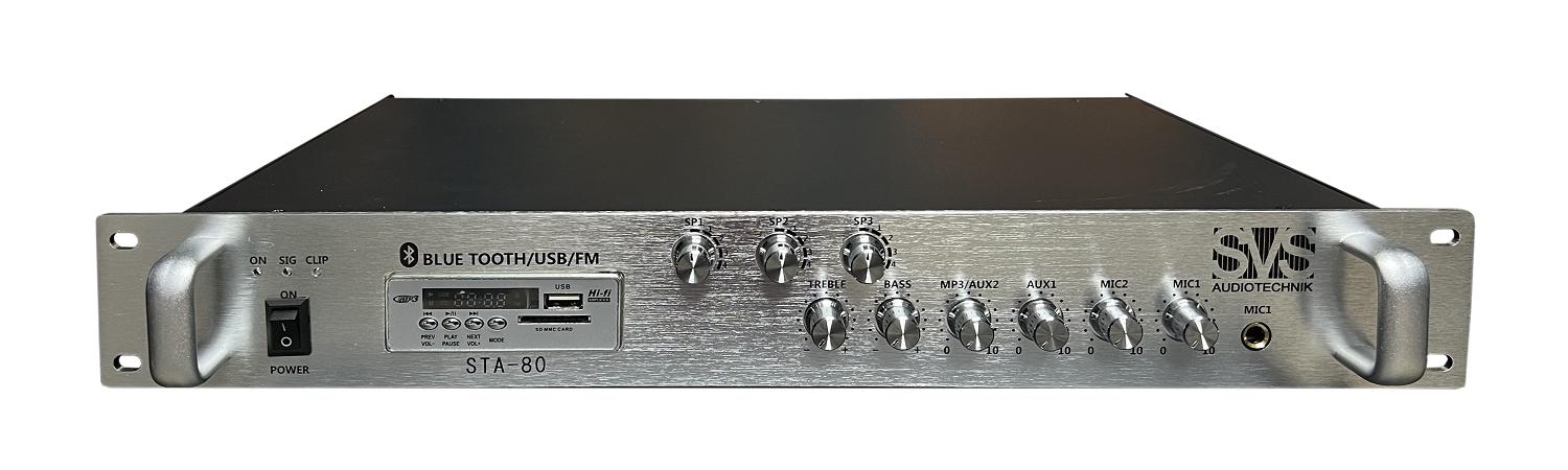 SVS Audiotechnik STA-80 Микшер-усилитель для систем Public Address в Ставропольском крае