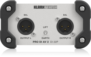 Klark Teknik DI 22P пассивный стерео директ-бокс в Ставропольском крае